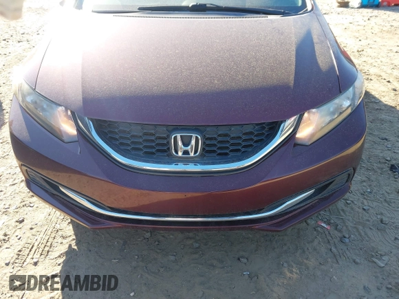 2015 Honda Civic LX with VIN 19XFB2F56FE251009, listed as a IAAI auction lot 41865851 with 95,432 mi miles and . Bid and sale history available at DreamBid. Image 12.
