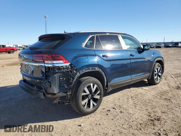 2020 Volkswagen Atlas SE with VIN 1V23C2CA9LC201305, listed as a Copart auction lot 78867374 with 53,654 mi miles and Salvage title. Bid and sale history available at DreamBid. Image 3.