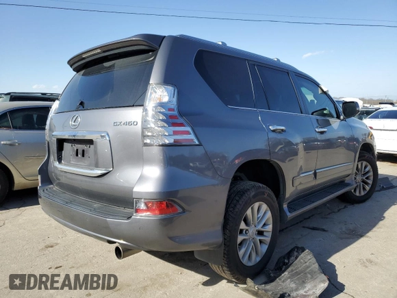 2017 Lexus GX with VIN JTJBM7FX2H5161116, listed as a Copart auction lot 37550593 with 44,015 mi miles. Bid and sale history available at carsss.com. Image 3.
