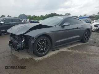 2023 Ford Mustang EcoBoost with VIN 1FA6P8TH5P5110082, listed as a Copart auction lot 53167995 with 40,303 mi miles and Salvage Title. Bid and sale history available at carsss.com. Image 1.