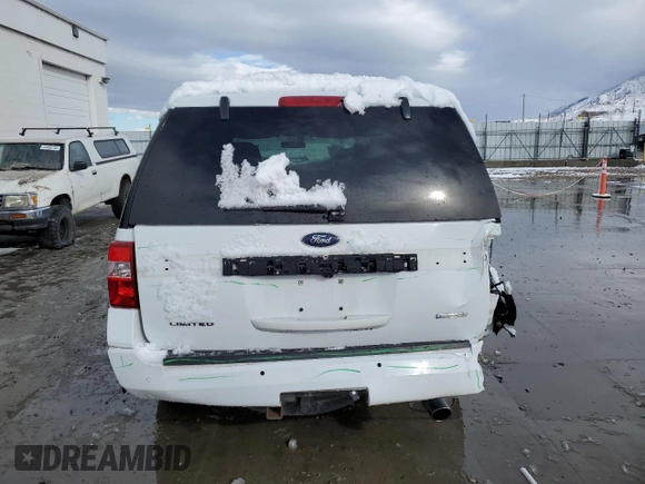 2016 Ford Expedition Limited with VIN 1FMJU2AT8GEF53646, listed as a Copart auction lot 49155795 with 103,563 mi miles and Salvage title. Bid and sale history available at DreamBid. Image 6.
