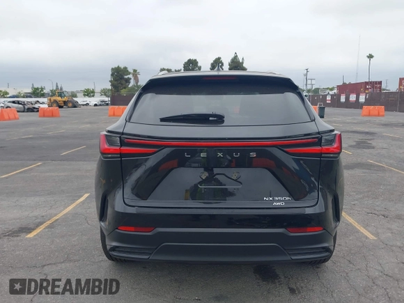 2025 Lexus NX 350h with VIN 2T2AKCEZ4SC040898, listed as a IAAI auction lot 42779728 with 6,475 mi miles and . Bid and sale history available at DreamBid. Image 17.