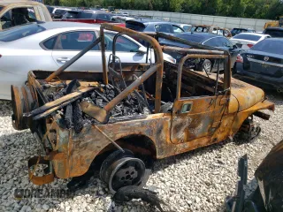 1990 Jeep Wrangler "S" with VIN 2J4FY19E7LJ539189, listed as a Copart auction lot 68790934 with 0 mi miles and Non Repairable. Bid and sale history available at carsss.com. Image 3.