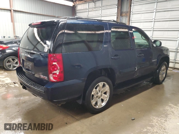 2007 GMC Yukon SLT with VIN 1GKFC13J97R307091, listed as a Copart auction lot 77090434 with 205,175 mi miles and Salvage Title. Bid and sale history available at carsss.com. Image 3.