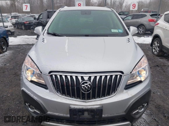2016 Buick Encore Convenience with VIN KL4CJFSB5GB596243, listed as a IAAI auction lot 41705669 with 42,563 mi miles. Bid and sale history available at carsss.com. Image 12.