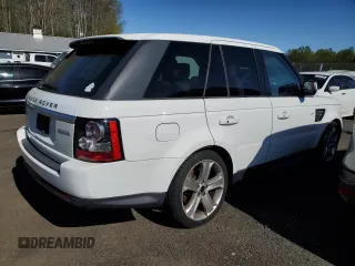 2013 Land Rover Range Rover Sport HSE LUX with VIN SALSK2D41DA801976, listed as a Copart auction lot 54812885 with 153,197 mi miles and Clean Title. Bid and sale history available at carsss.com. Image 3.