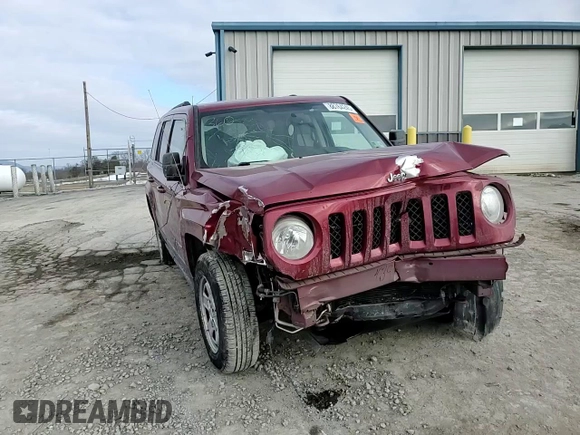 2016 Jeep Patriot Sport SE with VIN 1C4NJRBB7GD779230, listed as a Copart auction lot 88764245 with 197,476 mi miles and Salvage Title. Bid and sale history available at DreamBid. Image 12.