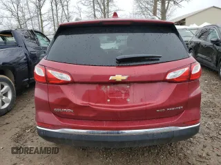 2019 Chevrolet Equinox Premier with VIN 2GNAXXEV3K6161652, listed as a Copart auction lot 50355215 with 83,345 mi miles and Salvage Title. Bid and sale history available at DreamBid. Image 6.