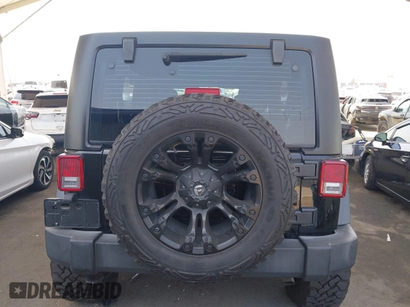 2016 Jeep Wrangler Unlimited Sport with VIN 1C4BJWDG7GL155900, listed as a IAAI auction lot 42380356 with 78,582 mi miles and . Bid and sale history available at DreamBid. Image 17.