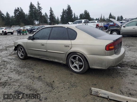 2001 Subaru Legacy with VIN 4S3BE645016202306, listed as a Copart auction lot 45784295 with 93,256 mi miles and Salvage title. Bid and sale history available at DreamBid. Image 2.