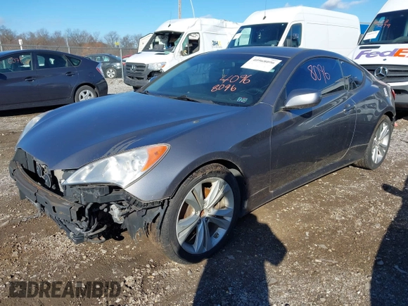 2012 Hyundai Genesis Coupe 2.0T с VIN KMHHT6KD0CU072161, выставлен на аукционе IAAI как лот 40968096 с пробегом 109 449 миль миль и . История ставок и продаж доступна на DreamBid. Изображение 2.