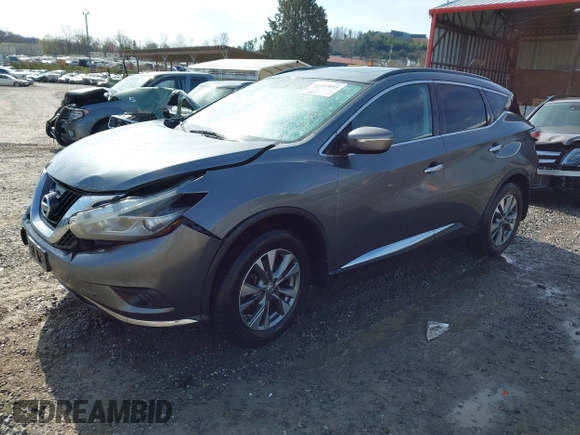 2015 Nissan Murano SL with VIN 5N1AZ2MH7FN275815, listed as a IAAI auction lot 41753053 with 140,772 mi miles and . Bid and sale history available at DreamBid. Image 2.