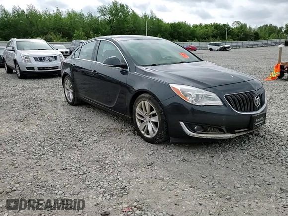 2014 Buick Regal with VIN 2G4GK5EX1E9215732, listed as a Copart auction lot 53346335 with 115,297 mi miles and Salvage title. Bid and sale history available at DreamBid. Image 14.