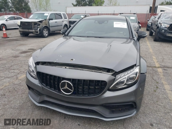 2017 Mercedes-Benz C 63 S AMG with VIN WDDWJ8HB9HF562666, listed as a IAAI auction lot 41895716 with 61,904 mi miles and . Bid and sale history available at carsss.com. Image 6.