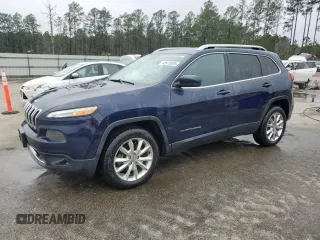2014 Jeep Cherokee Limited with VIN 1C4PJMDS2EW169861, listed as a Copart auction lot 45923085 with 110,459 mi miles and Salvage Title. Bid and sale history available at DreamBid. Image 1.