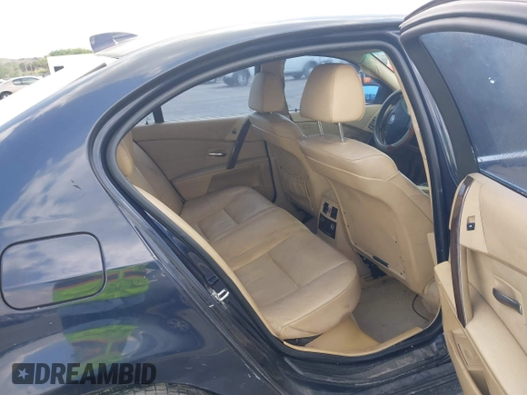 2005 BMW 5 Series 530i with VIN WBANA73595CR59676, listed as a IAAI auction lot 42040956 with 215,297 mi miles and . Bid and sale history available at DreamBid. Image 8.