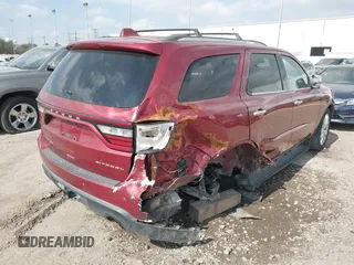 2014 Dodge Durango Citadel with VIN 1C4RDHEG8EC537172, listed as a IAAI auction lot 41429911 with 219,632 mi miles and . Bid and sale history available at DreamBid. Image 4.