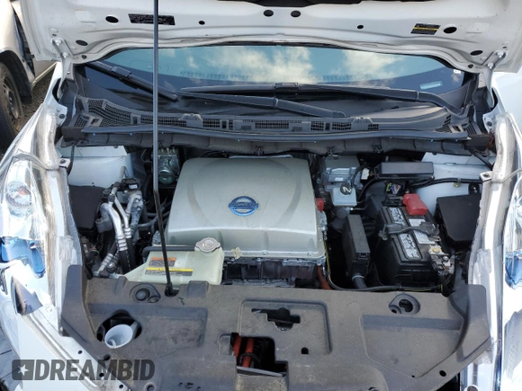 2015 Nissan LEAF SV with VIN 1N4AZ0CP7FC324367, listed as a Copart auction lot 75417783 with 47,839 mi miles. Bid and sale history available at carsss.com. Image 11.