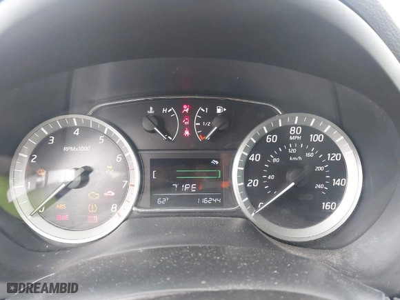 2013 Nissan Sentra SV with VIN 3N1AB7AP8DL627317, listed as a IAAI auction lot 41700787 with 116,244 mi miles. Bid and sale history available at carsss.com. Image 7.