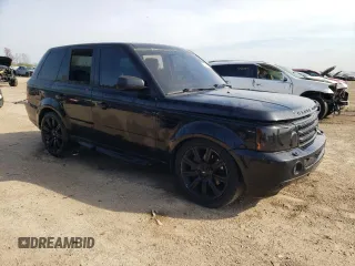 2008 Land Rover Range Rover Sport SC with VIN SALSH23488A185862, listed as a Copart auction lot 54445615 with 147,187 mi miles and Salvage title. Bid and sale history available at DreamBid. Image 4.