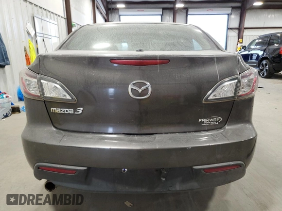 2010 Mazda 3 i Sport with VIN JM1BL1SF9A1128255, listed as a Copart auction lot 82906834 with 161,143 mi miles and Salvage Title. Bid and sale history available at DreamBid. Image 6.
