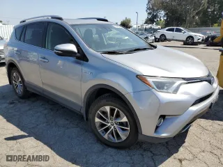 2018 Toyota RAV4 Hybrid LE Plus with VIN JTMRJREVXJD252457, listed as a Copart auction lot 43460395 with 47,159 mi miles and Salvage Title. Bid and sale history available at carsss.com. Image 4.