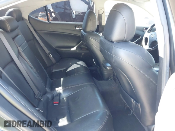 2009 Lexus IS 250 with VIN JTHBK262795103065, listed as a IAAI auction lot 41865923 with 174,677 mi miles and . Bid and sale history available at DreamBid. Image 8.