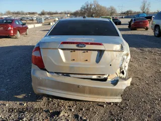 2010 Ford Fusion SE with VIN 3FAHP0HA4AR382388, listed as a Copart auction lot 48474215 with 121,935 mi miles and Salvage Title. Bid and sale history available at carsss.com. Image 6.