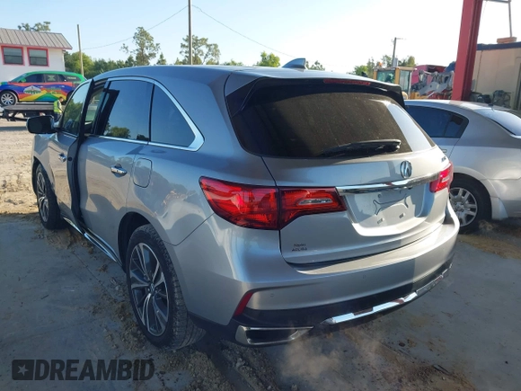 2020 Acura MDX w/Technology Pkg with VIN 5J8YD3H50LL005535, listed as a IAAI auction lot 41966614 with 40,604 mi miles. Bid and sale history available at carsss.com. Image 3.