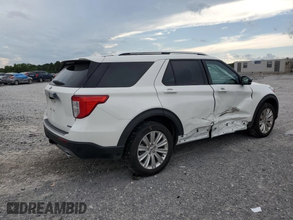 2021 Ford Explorer Limited z VIN 1FM5K8FW6MNA13432, wystawiony jako Copart lot #63597195 z przebiegiem 20 874 mil mil oraz Szkoda całkowita • Salvage title. Historia ofert i sprzedaży dostępna na DreamBid. Obrazek 3.