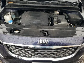 2021 Kia Sedona EX with VIN KNDMB5C11M6662525, listed as a Copart auction lot 44820825 with 53,520 mi miles and Salvage Title. Bid and sale history available at carsss.com. Image 12.