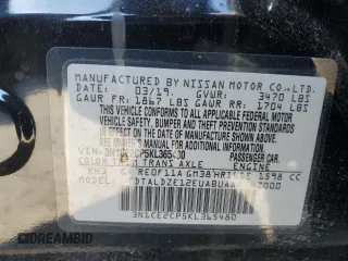 2019 Nissan Note SV с VIN 3N1CE2CP5KL365480, выставлен на аукционе Copart как лот 46500215 с пробегом 58 327 миль миль и Списание • Salvage title. История ставок и продаж доступна на DreamBid. Изображение 13.