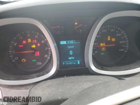 2016 Chevrolet Equinox LS with VIN 2GNFLEEK9G6202188, listed as a Copart auction lot 53944665 with 151,657 mi miles and Clean Title. Bid and sale history available at DreamBid. Image 9.