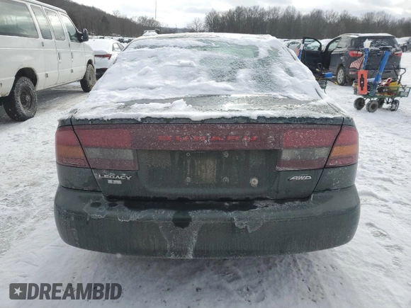 2000 Subaru Legacy L with VIN 4S3BE6352Y7200174, listed as a Copart auction lot 41688515 with 101,766 mi miles and Salvage title. Bid and sale history available at DreamBid. Image 6.