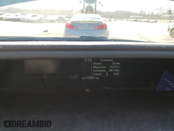 2018 Toyota Prius One with VIN JTDKDTB30J1618713, listed as a Copart auction lot 49024015 with 119,261 mi miles and Salvage Title. Bid and sale history available at DreamBid. Image 9.
