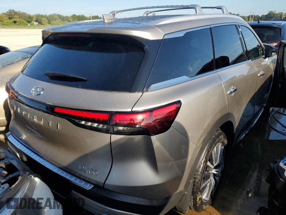 2023 Infiniti QX60 Sensory с VIN 5N1DL1GR2PC331945, выставлен на аукционе Copart как лот 73808924 с пробегом Не указан миль и На запчасти • Non repairable. История ставок и продаж доступна на DreamBid. Изображение 3.