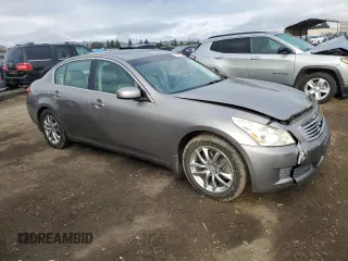 2007 Infiniti G35 Journey with VIN JNKBV61E67M701960, listed as a Copart auction lot 79696094 with 170,233 mi miles and Salvage Title. Bid and sale history available at DreamBid. Image 4.