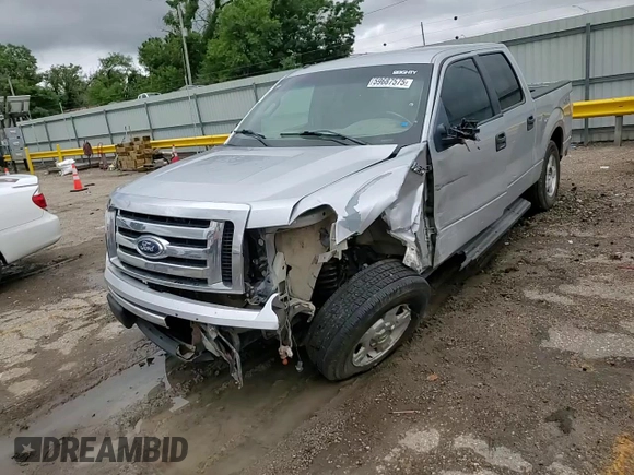 2010 Ford F-150 XL with VIN 1FTFW1EV2AKB47400, listed as a Copart auction lot 59687575 with 247,534 mi miles and Salvage title. Bid and sale history available at DreamBid. Image 13.
