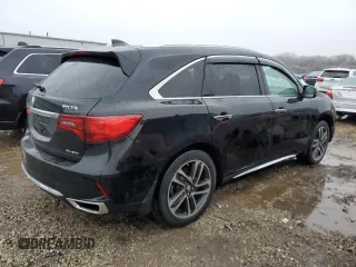 2017 Acura MDX w/Advance Pkg with VIN 5FRYD4H80HB001699, listed as a Copart auction lot 42324475 with 146,707 mi miles and Salvage Title. Bid and sale history available at carsss.com. Image 3.