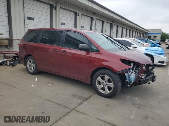 2015 Toyota Sienna L with VIN 5TDZK3DC5FS634370, listed as a Copart auction lot 63488005 with 115,815 mi miles and Salvage title. Bid and sale history available at DreamBid. Image 4.