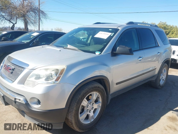 2010 GMC Acadia SL with VIN 1GKLRKED5AJ262283, listed as a IAAI auction lot 41670958 with 177,634 mi miles. Bid and sale history available at carsss.com. Image 17.