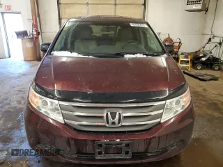 2013 Honda Odyssey EX-L with VIN 5FNRL5H60DB047072, listed as a Copart auction lot 45495415 with 161,028 mi miles and Salvage Title. Bid and sale history available at DreamBid. Image 5.
