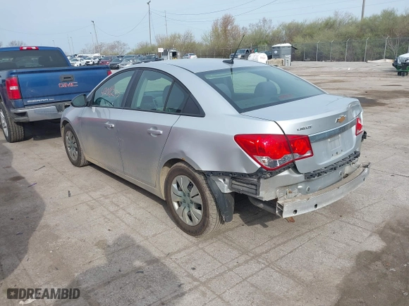 2013 Chevrolet Cruze LS with VIN 1G1PA5SH5D7210935, listed as a IAAI auction lot 42016297 with 90,401 mi miles. Bid and sale history available at carsss.com. Image 3.