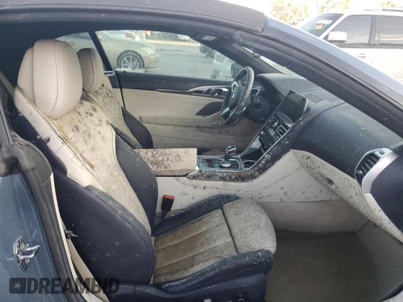 2021 BMW 8 Series 840i with VIN WBADZ2C00MCG13061, listed as a Copart auction lot 74709624 with 0 mi miles and Non Repairable. Bid and sale history available at carsss.com. Image 10.
