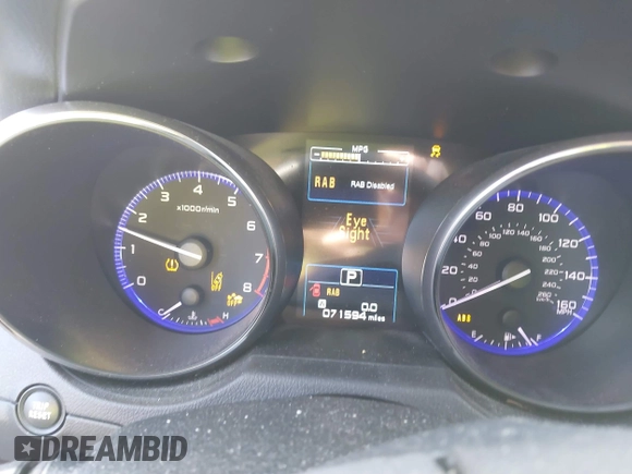 2017 Subaru Outback Touring with VIN 4S4BSETC8H3403963, listed as a IAAI auction lot 41649804 with 71,594 mi miles and . Bid and sale history available at DreamBid. Image 7.