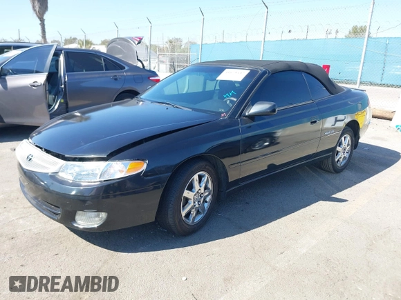2001 Toyota Solara SE with VIN 2T1FF28PX1C504066, listed as a IAAI auction lot 41679537 with 228,946 mi miles and . Bid and sale history available at carsss.com. Image 2.