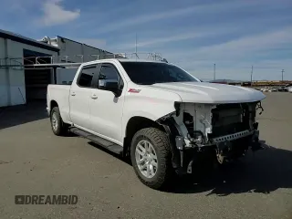 2021 Chevrolet Silverado 1500 LT with VIN 3GCUYDED8MG243182, listed as a Copart auction lot 51667475 with 104,195 mi miles and Salvage Title. Bid and sale history available at carsss.com. Image 11.