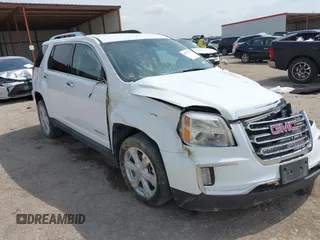 2016 GMC Terrain SLT z VIN 2GKFLPE37G6159617, wystawiony jako IAAI lot #42277132 z przebiegiem 128 987 mil mil oraz . Historia ofert i sprzedaży dostępna na DreamBid. Obrazek 1.