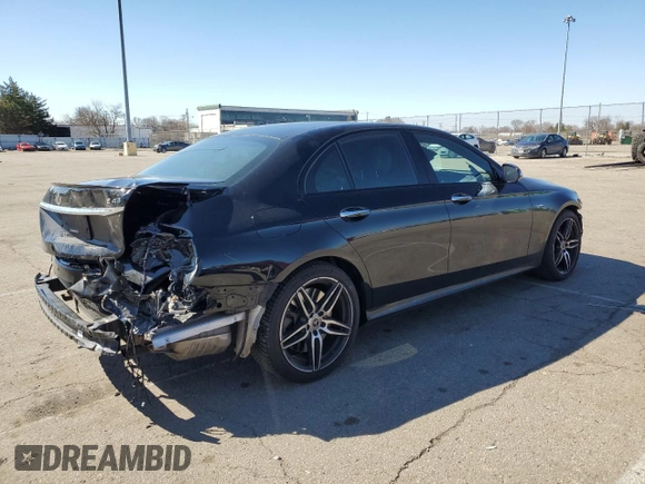 2018 Mercedes-Benz E-Class AMG E 43 with VIN WDDZF6EB3JA485139, listed as a Copart auction lot 44461133 with 52,487 mi miles. Bid and sale history available at carsss.com. Image 3.