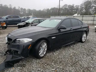 2013 BMW 5 Series 550i xDrive with VIN WBAFU9C53DDY70914, listed as a Copart auction lot 43546435 with 144,165 mi miles and Salvage Title. Bid and sale history available at carsss.com. Image 1.